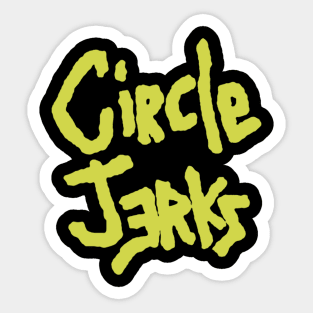 Circle Jerks Sticker